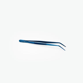 Oui-Chef-14cm-Angled-Tip-SuperFine-Tweezers-Blue