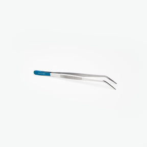 Oui-Chef-14cm-Angled-Tip-SuperFine-Tweezers-Blue-Top