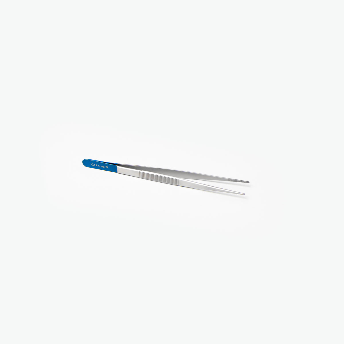 Oui_Chef_15.5cm_Straight_SuperFine_Tweezers_Blue_Top