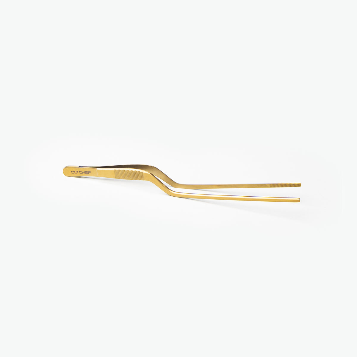 Oui_Chef_20cm_Offset_Regular_Tweezers_Gold