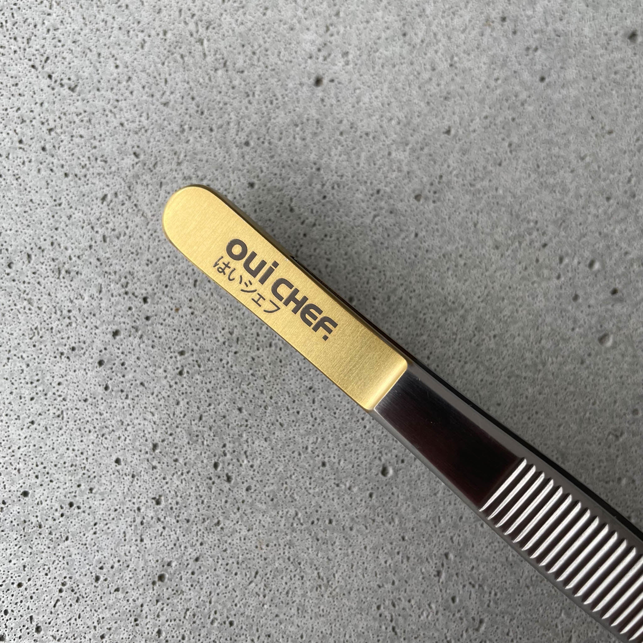 oui chef tweezers Gold Top