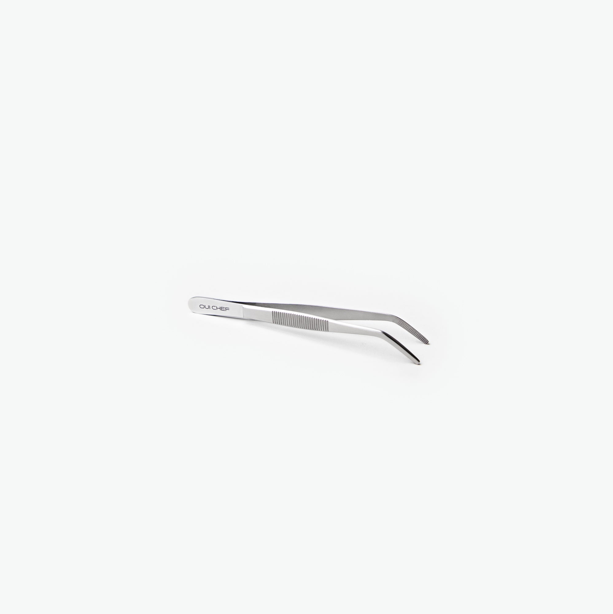 Oui-Chef-14cm-Angled-Tip-Regular-Tweezers-Chrome