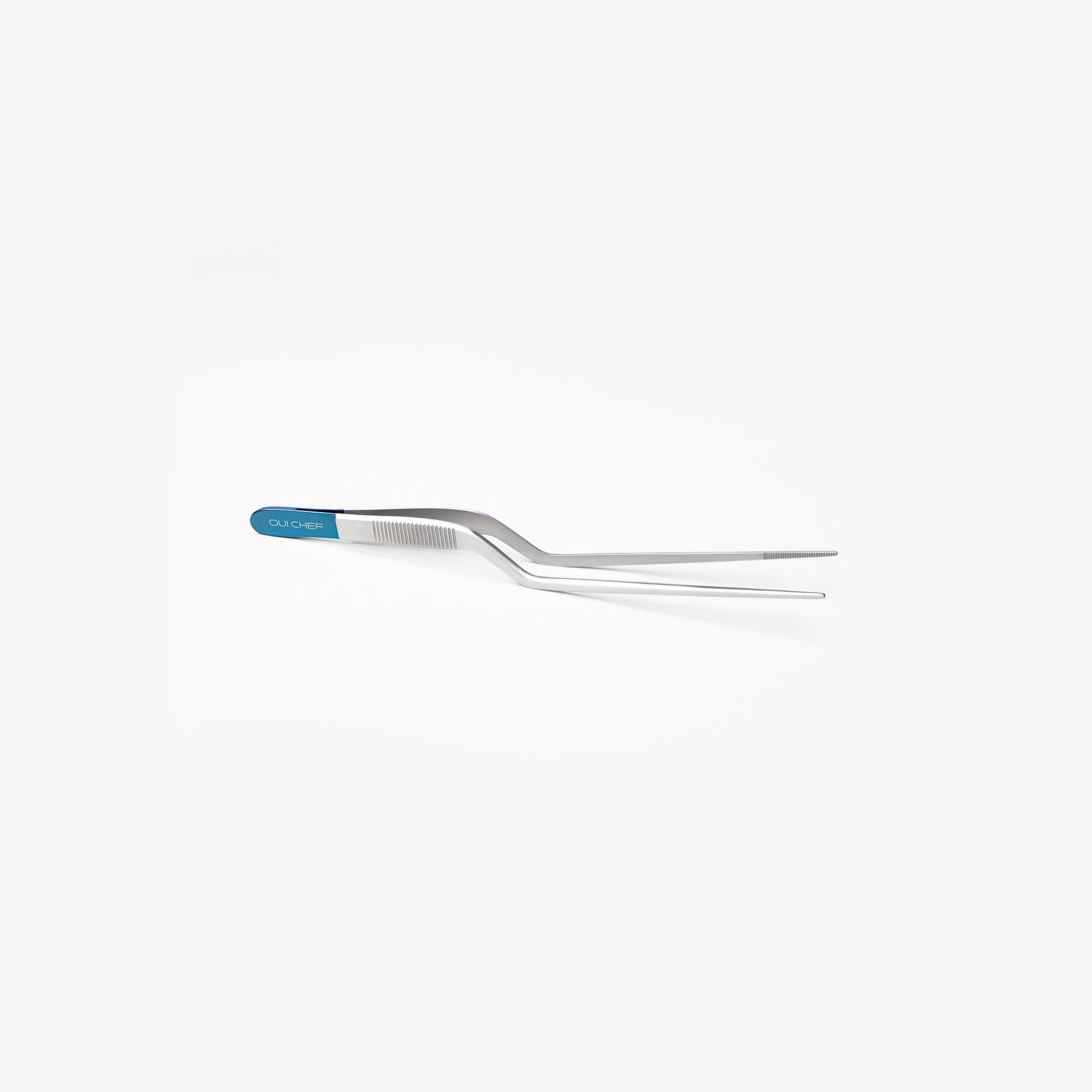 Oui-Chef-17cm-Offset-SuperFine-Tweezers-Blue-Top