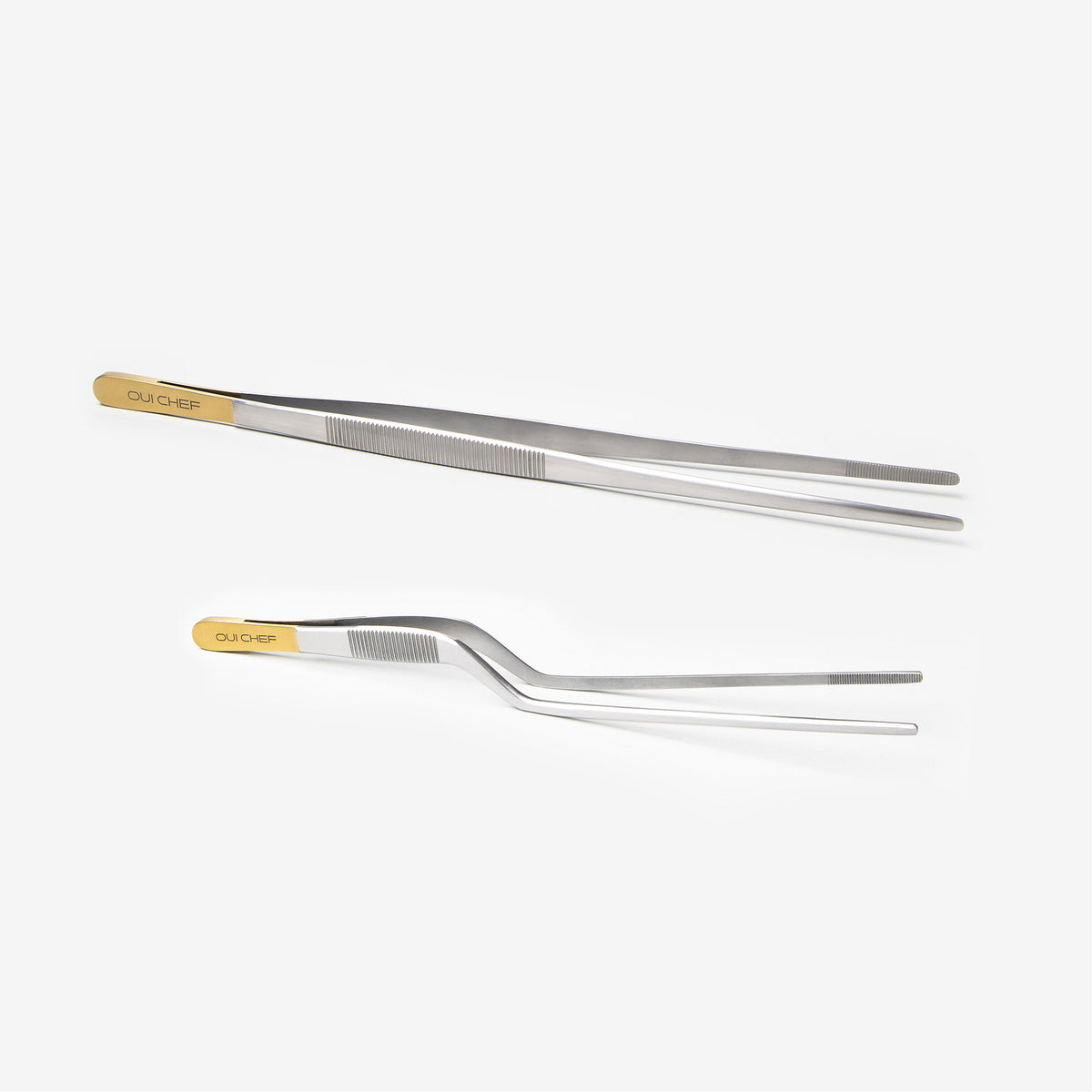 Oui-Chef-Duo-Medium-Large-Gold-Top-Tweezers-Kit