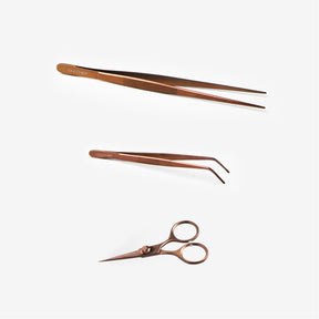 Oui-Chef-Super-Fine-Super-Sharp-Copper-Tweezers-Scissors-Kit